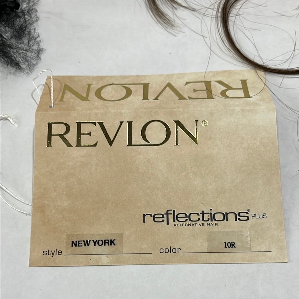 NWT NEW YORK Revlon Wig Brown Layered Bob Wig with Bangs Color 10R Brunette Hair - Picture 9 of 17